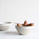 Vintage Stoneware Mixing Bowl - elsie green