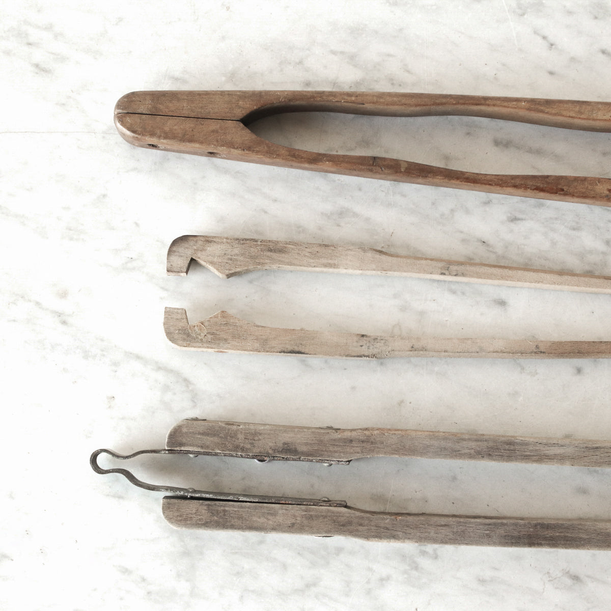 Wood Cornichon Tongs - elsie green
