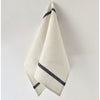 The Perfect Napkin Set Of 4 - White with Navy Stripe - Textiles