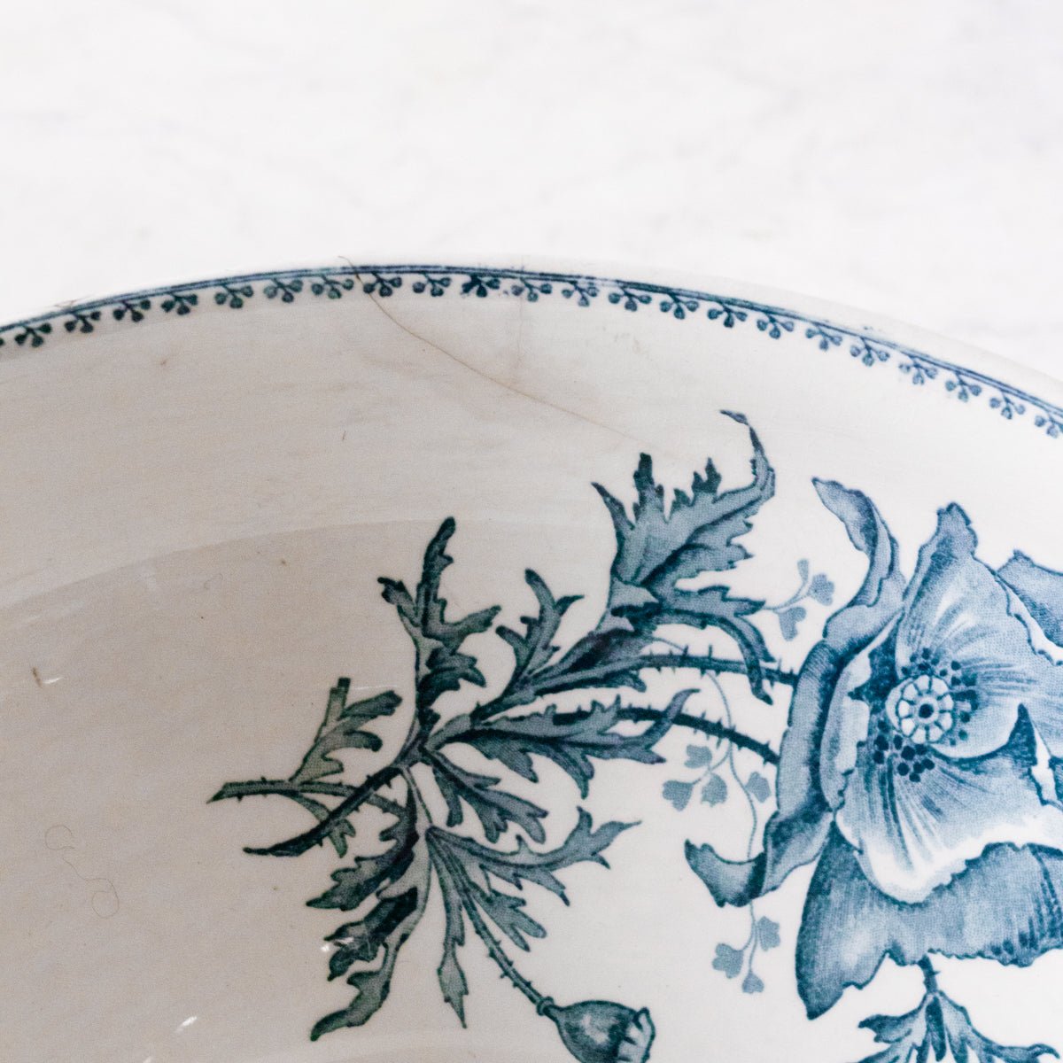 Transferware Serving Bowl - elsie green - The French Kitchen