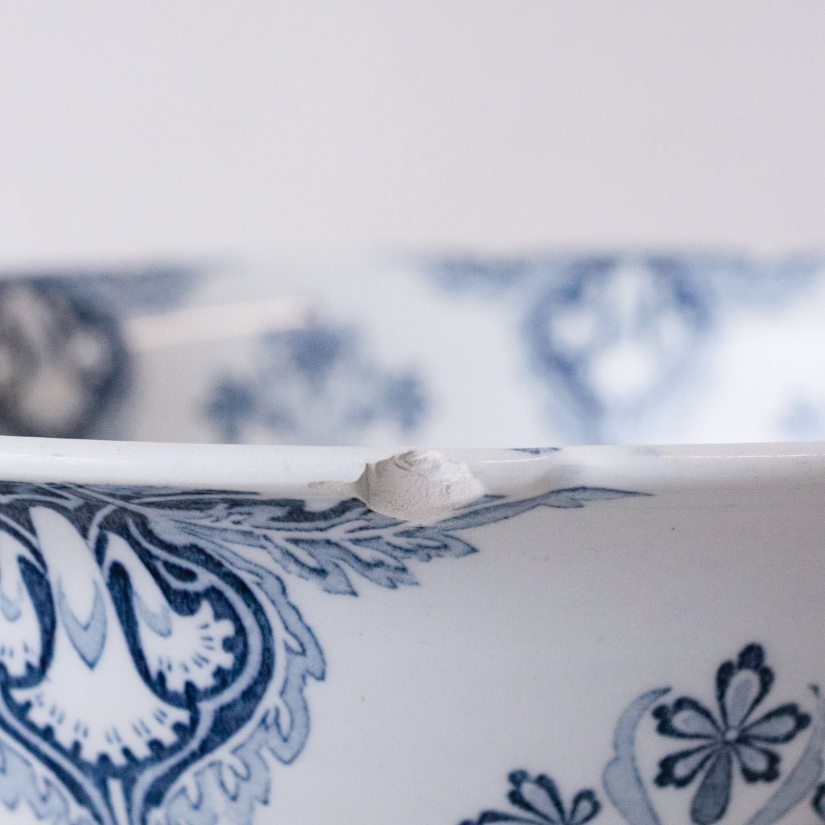 Transferware Serving Bowl - elsie green - The French Kitchen