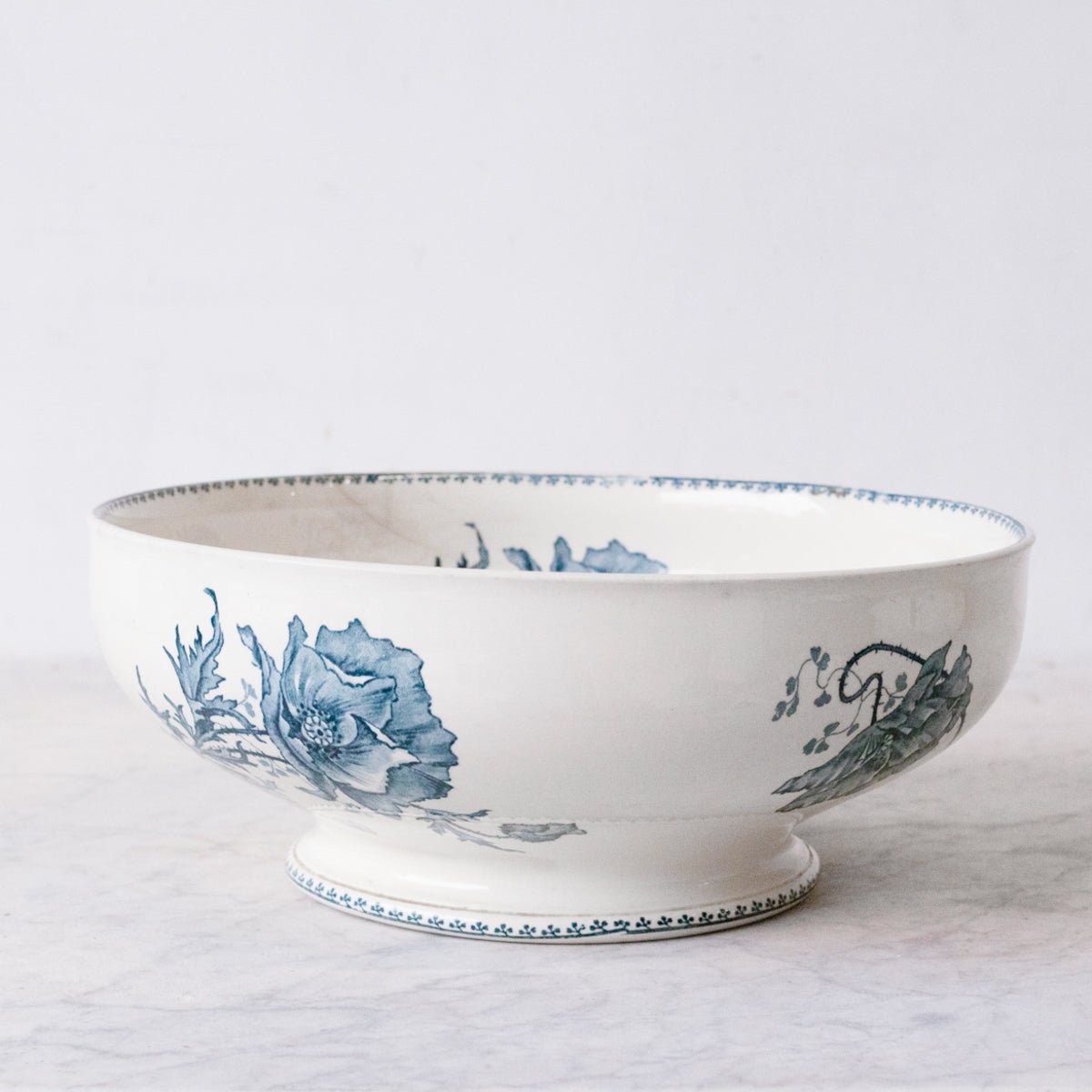 Transferware Serving Bowl - elsie green - The French Kitchen