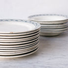 Transferware with Clover Matched Set of 4 - elsie green - The French Kitchen