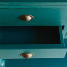 Tudor Reclaimed Wood Library Console - elsie green - Custom Furniture