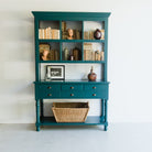Tudor Reclaimed Wood Library Console - elsie green - Custom Furniture