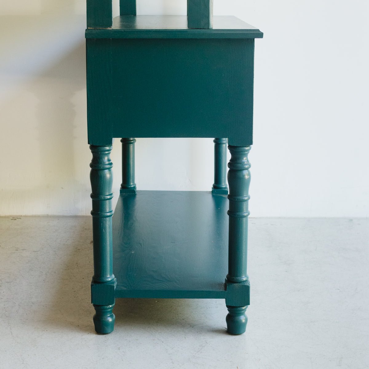 Tudor Reclaimed Wood Library Console - elsie green - Custom Furniture