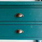 Tudor Reclaimed Wood Library Console - elsie green - Custom Furniture