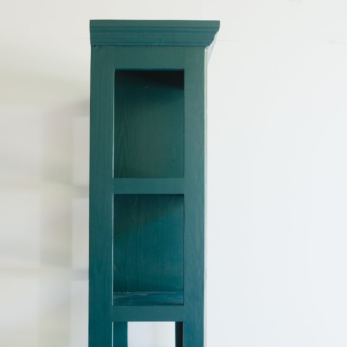 Tudor Reclaimed Wood Library Console - elsie green - Custom Furniture