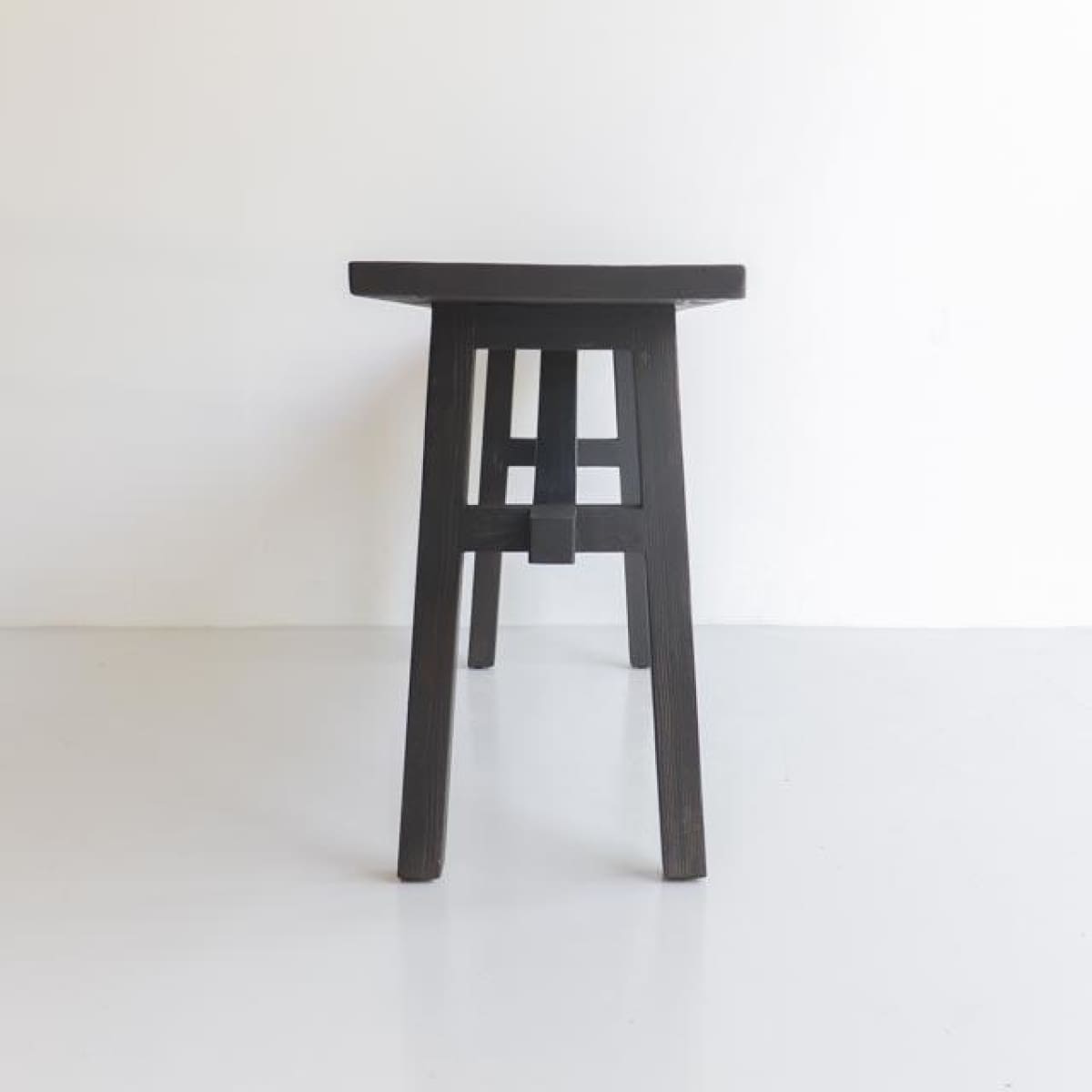 V - Brace Reclaimed Wood Console - elsie green - Custom Furniture