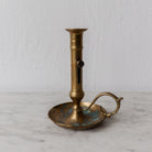 Very Large Vintage Chamber Candlestick - elsie green - Decor