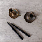 Very Large Vintage Chamber Candlestick - elsie green - Decor