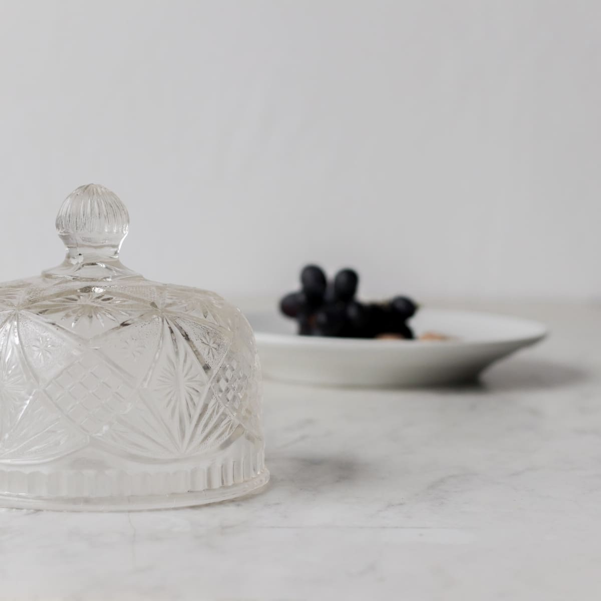 Vintage French Glass Dome - the french kitchen
