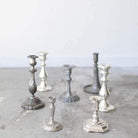 Vintage Silvery Candlestick - elsie green - Decor