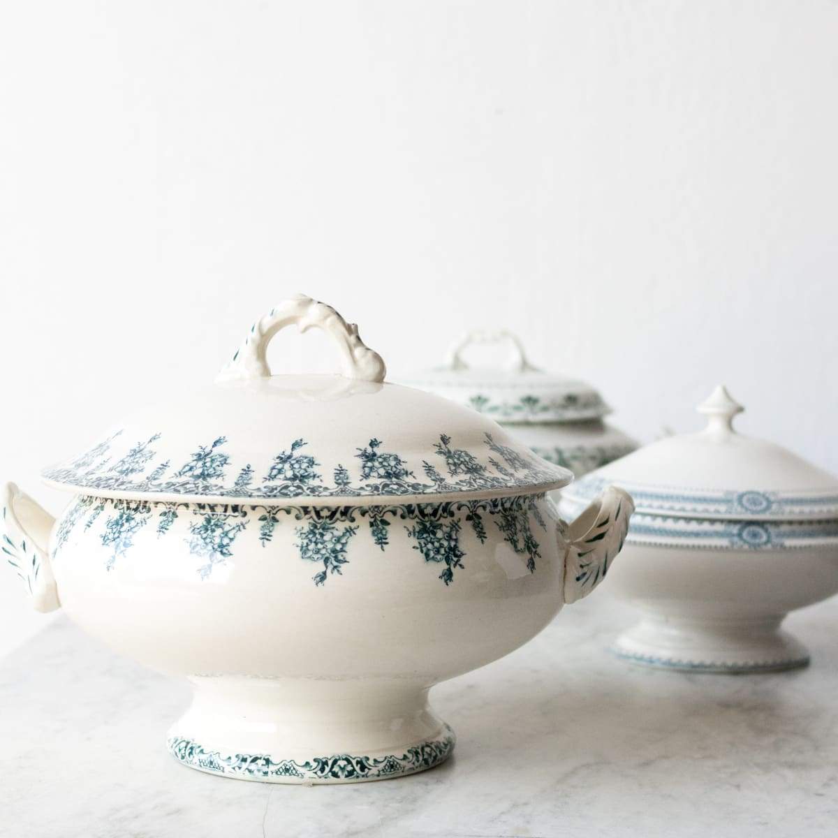 Vintage Transferware Tureen - elsie green - The French Kitchen