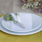 Vintage White China Plates Set of 4 - elsie green - The French Kitchen