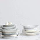 Vintage White China Plates Set of 4 - elsie green - The French Kitchen