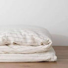 Washed Linen Duvet - elsie green - Textiles