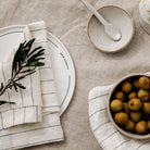 Washed Linen Napkin Set of 4 - elsie green - Textiles