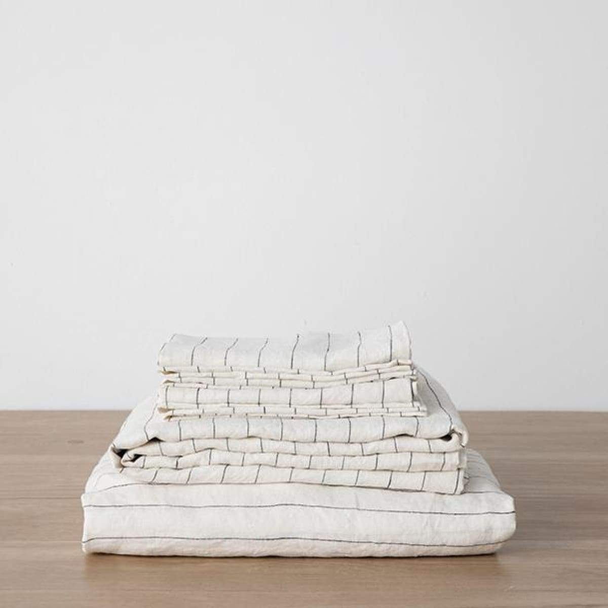 Washed Linen Sheet Set - elsie green - Textiles